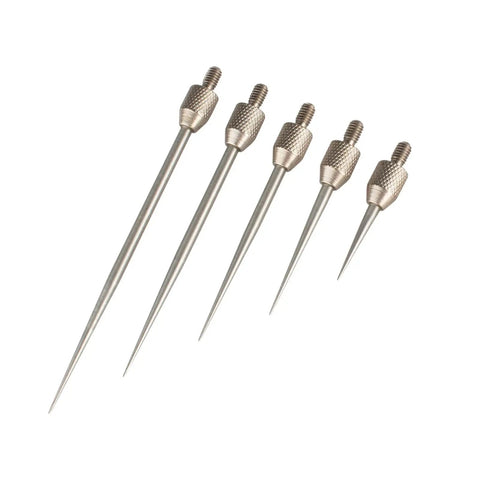Pro Grade Needle Point Contact Points R0.15 For Dial Digital Indicators And Depth Gauges With M2.5 Thread Stainless Steel Set