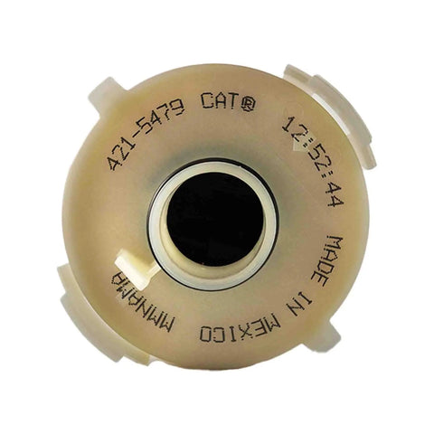 Top view of Advanced Efficiency Hydraulic and Transmission Oil Filter 421-5479 OEM Designed for Diesel Engines