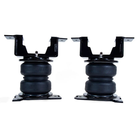 Heavy Duty Air Suspension Kit With Wireless Compressor For Silverado 1500 And Sierra 1500 4WD Trucks showing air springs and mounts.