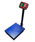 Heavy Duty Foldable Digital Floor Scale Delivering Straight Shooter Accuracy HD LCD Display And No Hassle Rechargeable Power for parcel weighing.