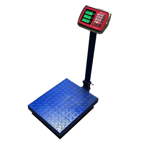 Heavy Duty Foldable Digital Floor Scale Delivering Straight Shooter Accuracy HD LCD Display And No Hassle Rechargeable Power for parcel weighing.