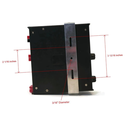 SnowEx Spreader Controller Box Fits SP1575 SP1875 SP3000 SP6000 SP7500 SP7 For Buyers SAM 9032021, dimensions and connection details