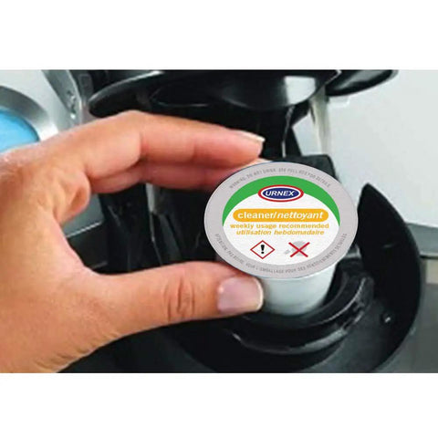 Inserting K Cup Cleaner Pods For Keurig Machines, 5 Pack, Keeps Your Coffee Brewer Clean into Keurig 2.0 machine