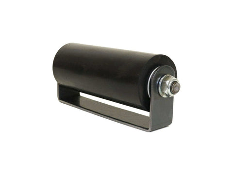Six Inch Sliding Gate Guide Roller With Hard Rubber Wheel And Removable Axle Bolts, Built To Last Heavy Duty Gate Hardware Pair