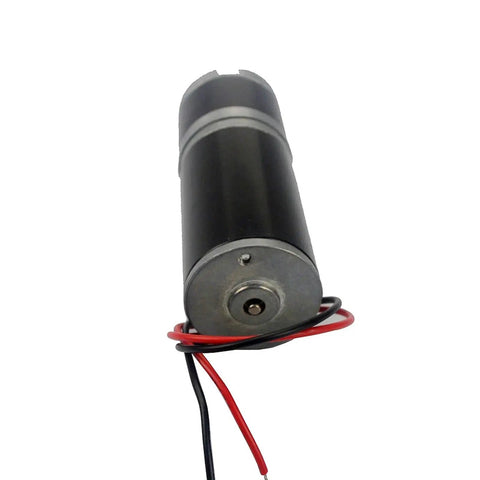 Beefy Micro Planetary Gear Motor With 32mm Planet Reducer, Durable Metal Body, Low Noise Operation, 571 RPM, view of 8mm shaft