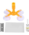 Windshield Repair Kit For Car Glass Scratches And Cracks Quick Fix Tool For Spiderweb And Star Damage Under One Inch DIY