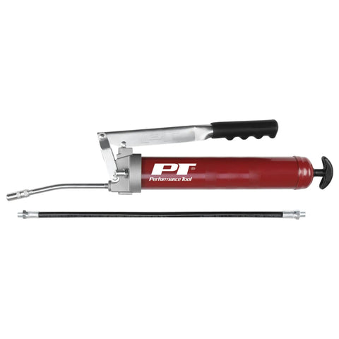 Lever Action Industrial And Commercial Grease Gun With Heavy Duty Cast Head And 3 Way Loading For Pro Grade Maintenance
