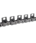 Durable One Meter And A Half Straight Plate Conveyor Drive Roller Chain With Single Hole For 08B Sprocket Gear, industrial power transmission.