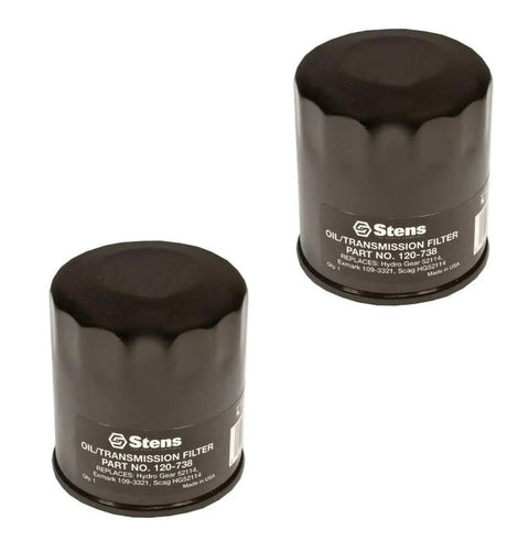 2 Pack Transmission Filters For Hydro Gear 52114 That Drops In And Replaces OEM Ariens 21545100 Bad Boy 063 1050 00 Exmark 109 3321