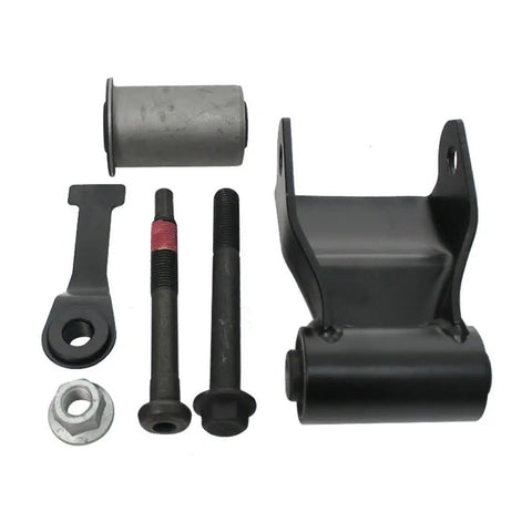 Rear Leaf Spring Shackle Kit With Forward Eye Bushing For 2003 2013 Dodge Ram 2500 3500 Upgrade Includes components