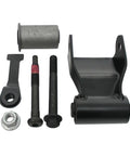 2-Pc Rear Leaf Spring Shackle Bracket Kit For Dodge Ram 1500 2500 3500 Pickup 2003 To 2013 With Bushings Bolts And Lock Nuts