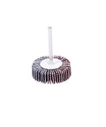 Top Tier 20 Pack Abrasive Flap Wheel Sanders With 80 Grit For Grinding And Polishing Wood, Metal, Plastic Surfaces Including Rust Removal Deburring Weld Cleaning And Paint Stripping Jobs, 3_8-in diameter.