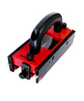 Red ergonomic Push Safety Pusher Block For Table Saw And Router Table Ergonomic Woodworking Grip Tool With 6 Tail Hook Stable Ejector