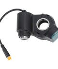 Rugged Waterproof ABS Handlebar Switch Lock For Electric Scooters, 10 Inch 3 Pin Digital Battery Power Display Toggle Lock With Keys