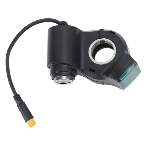 Rugged Waterproof ABS Handlebar Switch Lock For Electric Scooters, 10 Inch 3 Pin Digital Battery Power Display Toggle Lock With Keys