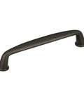 Kane Black Bronze Cabinet Pull Transitional Style Drawer Handle for Cabinets and Furniture, Overall Length Five and Eleven Sixteenths Inches