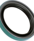 Front wheel seal for Dodge Omni, green outer ring with black inner lip, 1 piece.