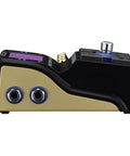 Side view of MS 80IR Plus MultiStomp Amp And Cabinet Modeler Pedal with dual inputs and rugged design