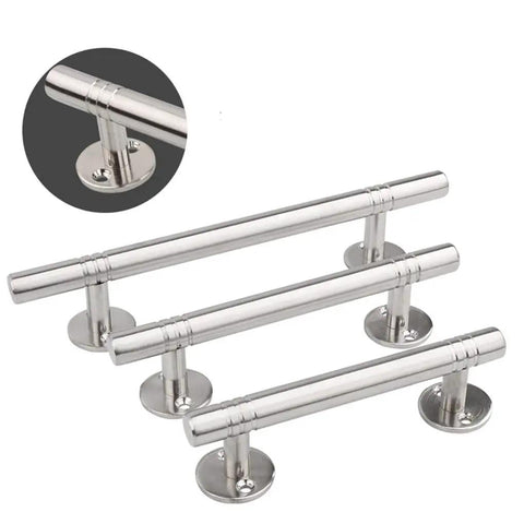 Stainless Steel Cabinet Handles 2 Pack Door Knobs And Drawer Pulls For Kitchen Cabinets Furniture Cupboards Retro Style