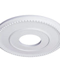 Bradford Ceiling Medallion 12 1/2 Inch Outside Diameter 3 7/8 Inch Inside Diameter 3/4 Inch Projection Primed Lightweight
