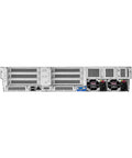 Dual Intel Xeon 16 Core 512GB DDR5 30TB SAS SSD 2U Rackmount Server Bundle back view with cooling vents and ports.
