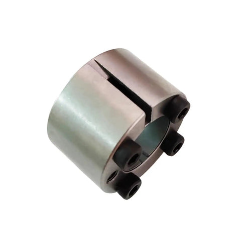 Heavy Duty Precision Locking Assembly Keyless Bushing shown from the side, features 28 mm inner diameter for shaft alignment.