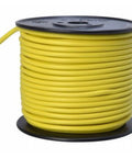 10 Gauge Primary Wire Bulk Spool 100 Feet Yellow PVC Jacket Water Oil Chemical Resistant Wiring for Cars Trucks Boats Handy Spool for DIY Projects At Home.