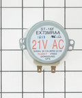 Stirrer Motor For Microwave Replacement WB26X10037 With 1 Year Warranty Genuine Factory Part front view on grid background