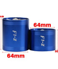 F1Z Turbocharger And Dual Air Intake Fuel Saver Kit for turbocharged vehicles in two sizes, 64mm aluminum cylinders.