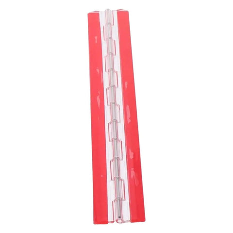 Stainless Steel Self Closing Reversible Door Hinge Set 2 Pieces Double Sided Tape Piano Hinge Transparent Plastic