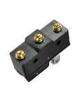 Three Pack Z-15GW22-B Hinge Roller Lever Micro Action Switches With 1NO 1NC Contacts 15A 125/250V Or 380V AC DC Control Circuits IP40 Rugged Micro Switches For Mechanical Motion Control In DIY Projects And Small Machinery, black screw terminal