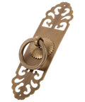 Vintage Brass Pull Handle 3cm by 12cm Cabinet Drawer Knob for Kitchen Wardrobe Door Furniture Replacement Hardware, Classic Retro Style, Easy Install Now