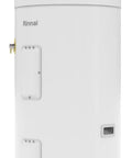Heavy Duty 50 Gallon Heat Pump Water Heater With Energy Star Certification And Zero Emission Tech For Wallet Friendly Savings Featuring 73 Gallon First Hour Flow And Hustle Free Electric Power side view with digital control panel