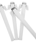 Four Piece Replacement Table Legs For Window Sill And Coffee Tables, Foldable Plastic Legs With Easy Installation, Sturdy Iron Core