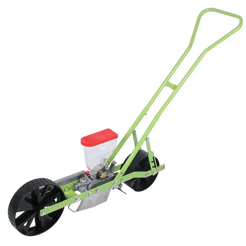 Handheld Manual Seed Sower For Vegetables With Precise Sowing, Adjustable Depth From 0 To 5 Cm, And Row Spacing, One Row Garden Seeder
