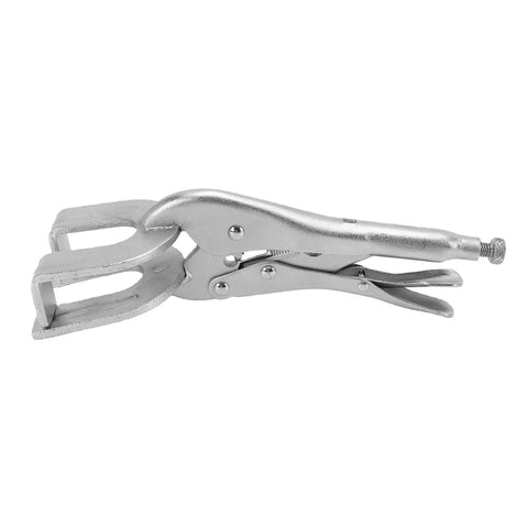 Vikye 9 Inch U Shaped Locking Pliers Heavy Duty Steel Welding Clamp For Precise Metal Fabrication Holds Firm One Hand Easy Use Super Grippers For Shop Jobs, top view.