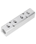 Aluminum Pneumatic Manifold Air Splitter For Quick Connectors And Compressed Air Systems, Plug And Play Install, Leak Free Performance