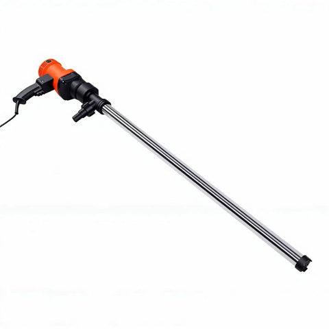 Jiawu Electric Drum Pump With 90Cm Stainless Steel Tube High Rate Transfer For 200L And 220L Drums Us Plug Heavy Duty Reliable Performance Smooth Flowing Liquids Efficient Operation Durable Build Quality Great For Workshops