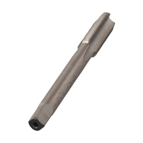 Right Hand Thread Tap For Metalworking Five Sixteenths By Thirty Six Tpi HSS Pro Grade Hand Tap For Steel And Iron Drilling Shop Ready Durable Tool New Single Unit on white background