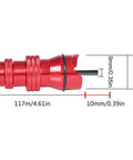 Must Upgrade Your DIY Game With This Electric Rivet Nut Drill Adapter Kit For Cordless Tools Featuring Removable Handle Easy Install And Removal For Wide Rivet Sizes To Get The Job Done Rapidly Without The Hassle, red 117mm adapter