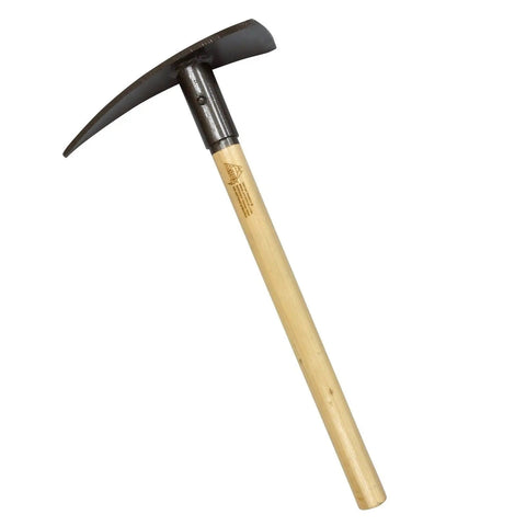 24-Inch Hickory Handle Extreme Gold Pick With One Super Magnet For Treasure Hunting And Metal Detecting, Heavy-Duty Prospecting Tool