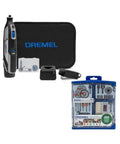 Pro Grade 12 Volt Cordless Rotary Tool Kit with Soft Grip and 160 Piece Accessory Bundle for versatile precision work.