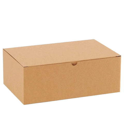 20 Pack One Size Folding Corrugated Cardboard Mailing Boxes For Biz Shipping And Gift Packaging Kraft Paper Express Boxes