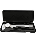 Rugged Digital Vernier Caliper Set For Precision Measuring Stainless Steel Sliding Gauge in protective case
