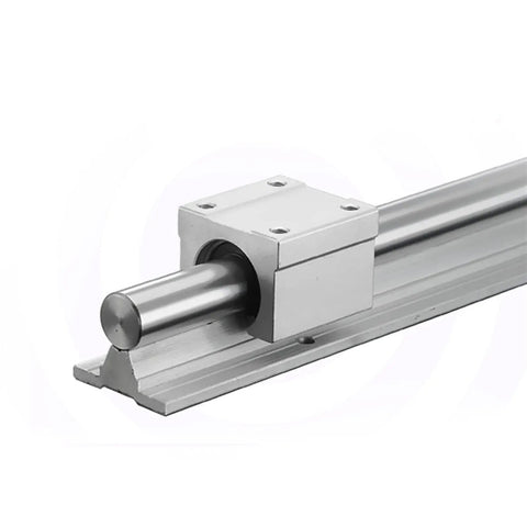 Precision Linear Rail Kit With 200 to 1000mm Guide Rail Includes Two SBR10UU or SBR12UU Blocks And 1 Rail Carriage Choose SBR10 Or SBR12