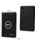 RFID And NFC Duplicator Kit For Easy Card Cloning With 125KHz Key Fob Copier And 13.56MHz Encrypted Programmer, front view.