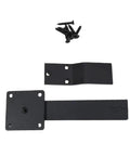 16 Piece Iron Gate Latch And Heavy Duty Fence Lock With Gravity Bolt Design, iron latch parts with screws for installation.