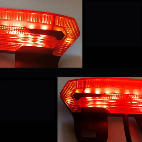 3 In 1 Ebike Tail Light For 36V 48V 60V Bikes Waterproof Rear Light With Brake Turn Signal And Running Light Ultra Bright