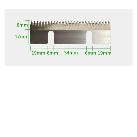 Top Shelf Carbon Steel Carton Sealer Blades Pack Of Ten Heavy Duty Semi Automatic Packing Machine Knives sharp serrated blade dimensions.