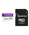 256GB Micro SDXC Memory Card With Adapter For Dashcams And Security Cams Speederlash Camera Plus TF Card